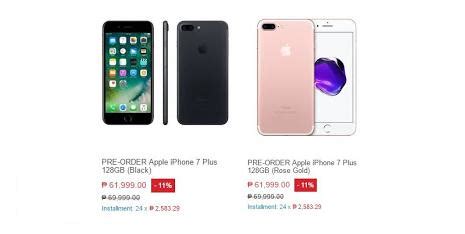 iPhone 7 Plus 32GB Price in Philippines .